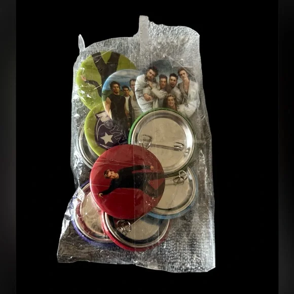 NSYNC Pin Button Collection - Picture 2 of 2